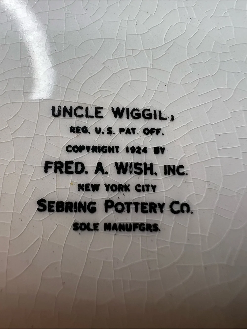 Fred A. Wish wonderful vintage